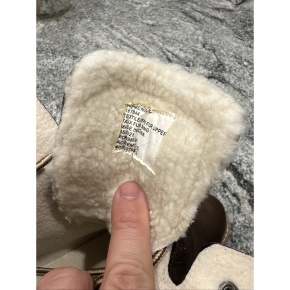 Magellan Outdoor Womens 167844 Faux Suede Leather Fur Lace Up Size 9M Boots - Picture 8 of 13